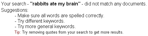 rabbits ate my brain