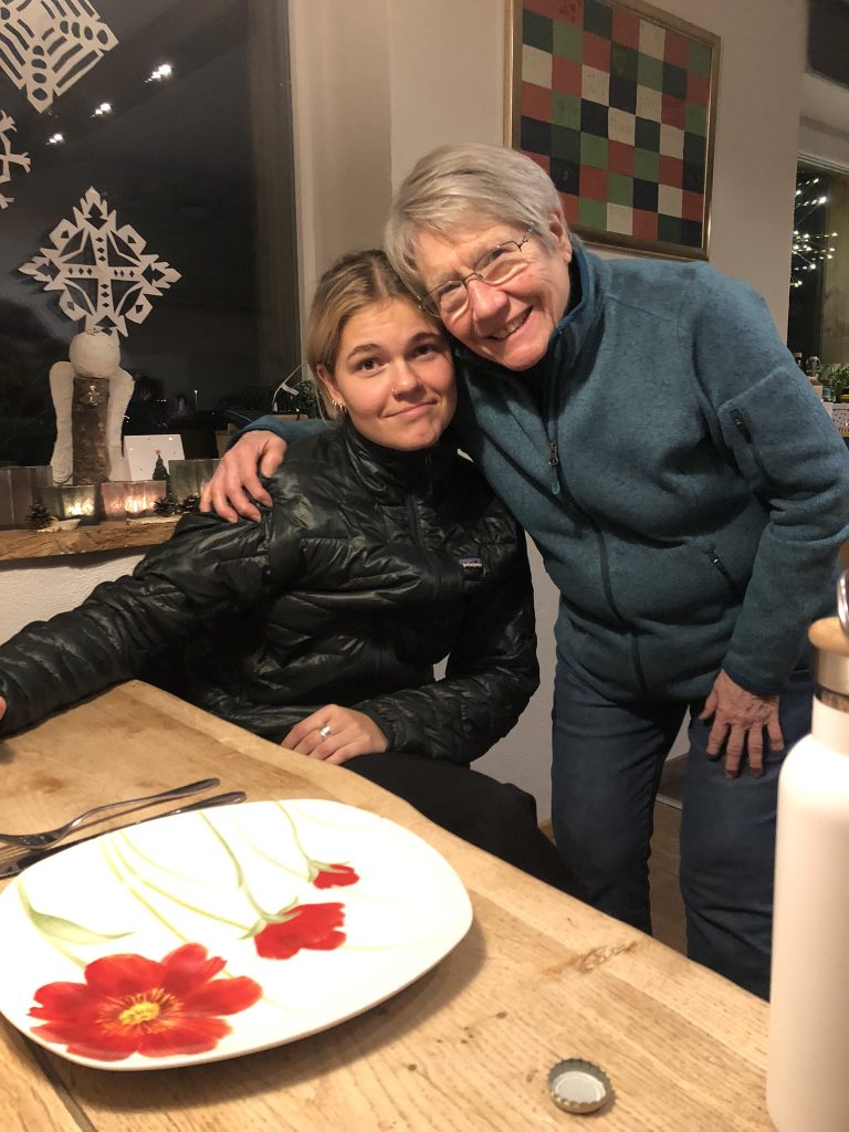 Karin with Grandma Linda