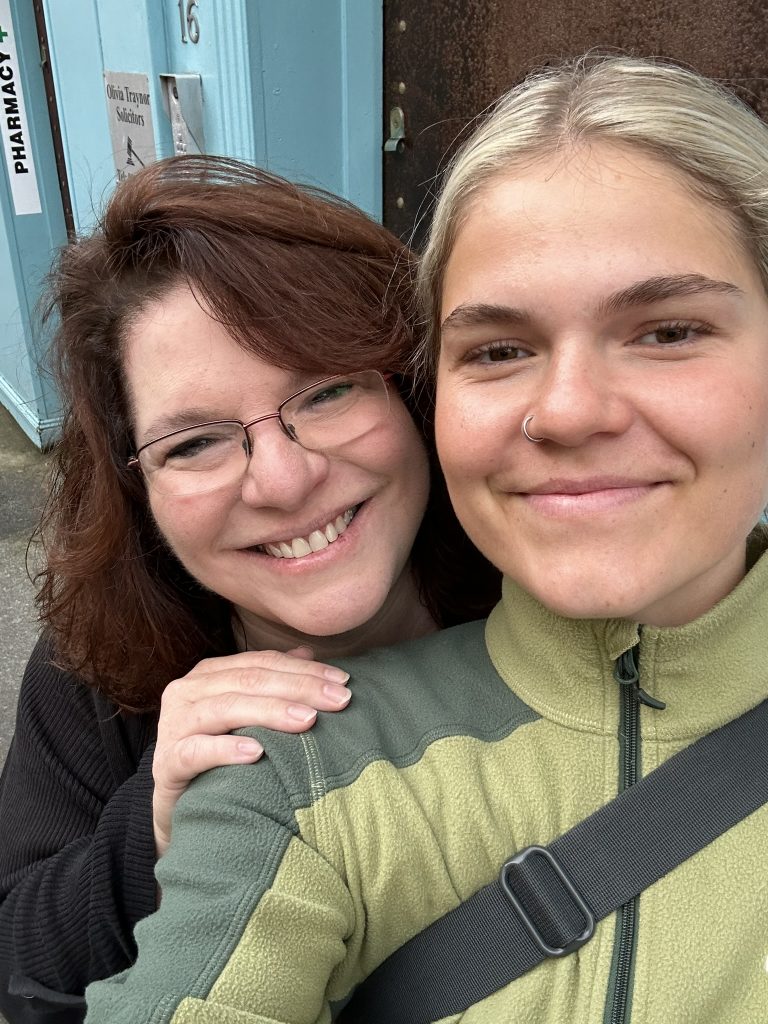 Liz and Karin