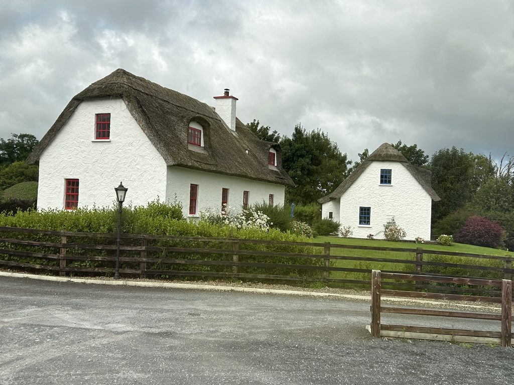 thatched roofs