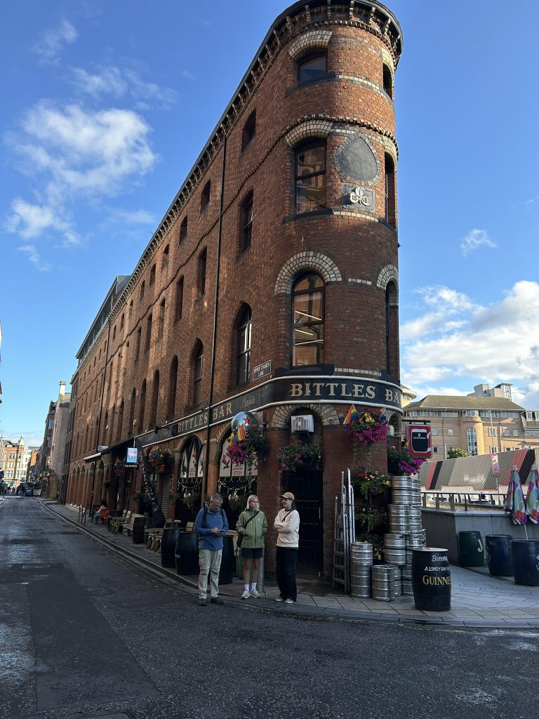 skinny building