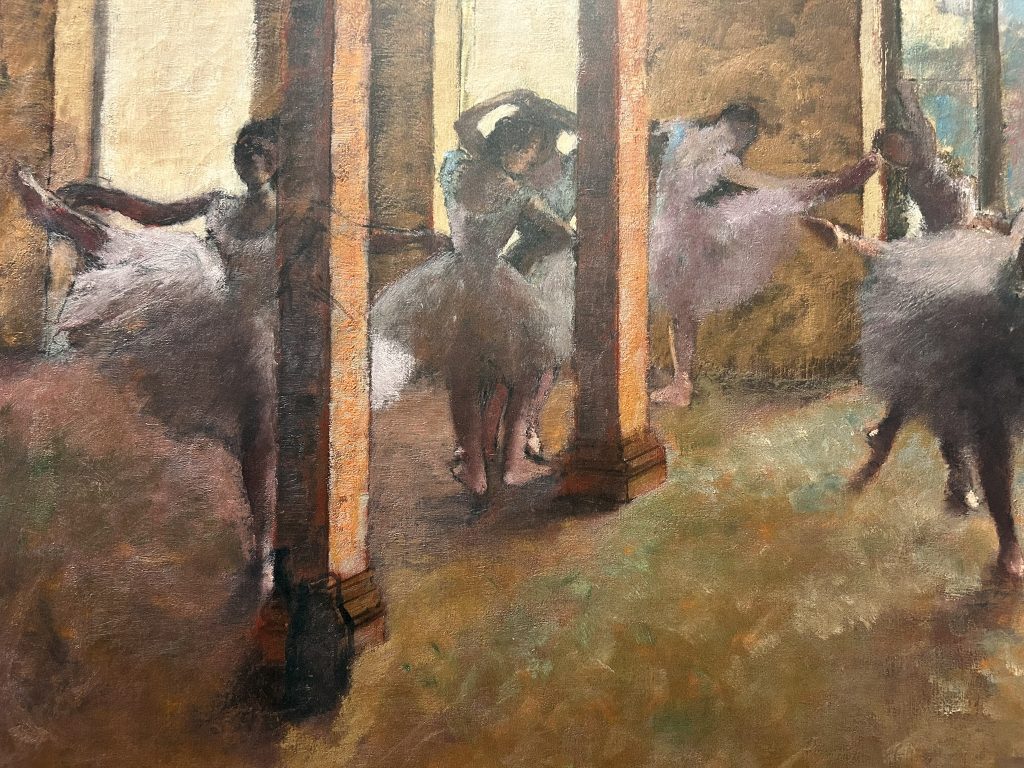 Degas dancers