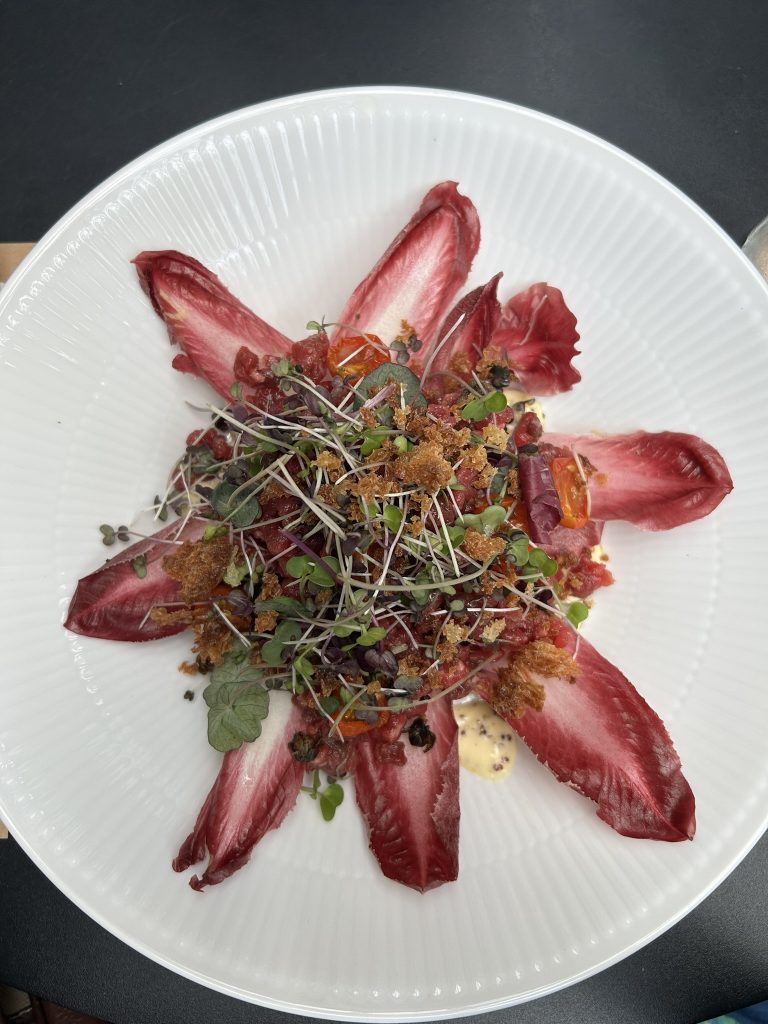 Fancy steak tartare