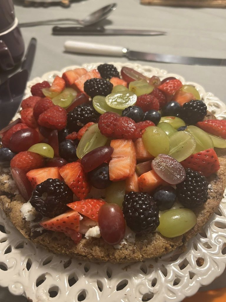fruit pizza