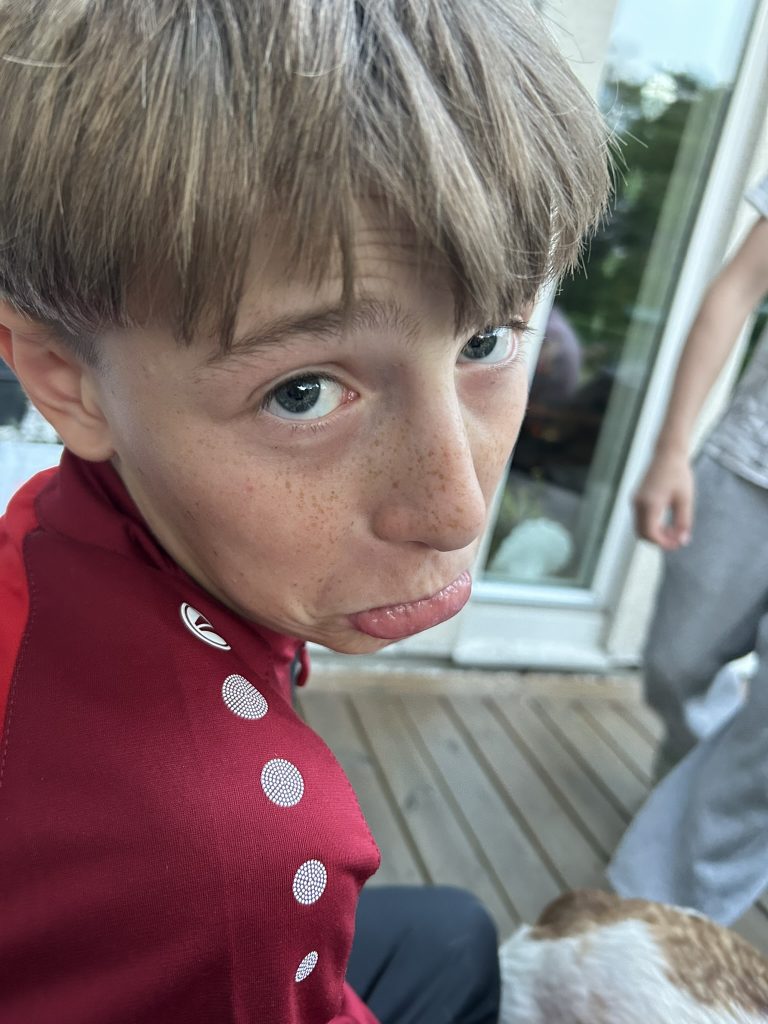 Jakob's puppy eyes