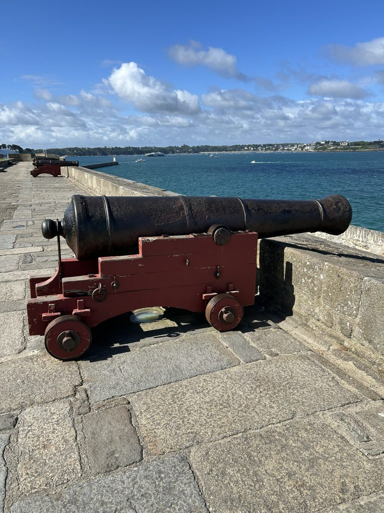 cannon on the ramparts